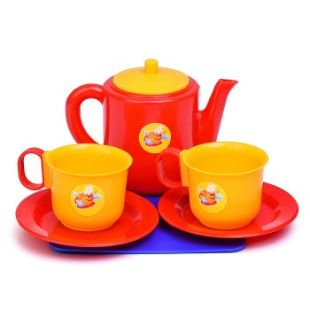 Посуда для кукол "Набор чашек с чайником"