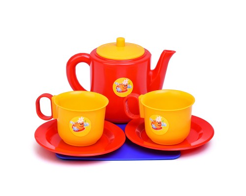 Посуда для кукол "Набор чашек с чайником"