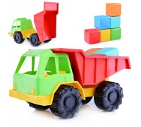 Авто Грузовик + Кубики  6 шт