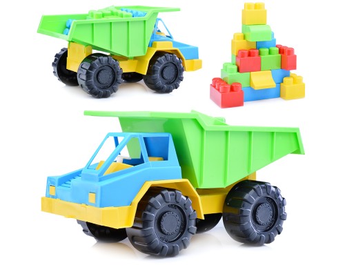 Грузовик Карьерный + Макси блок 14 дет