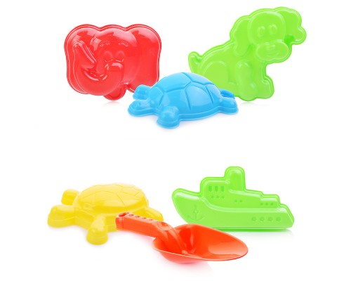 Комплект для песка "Summer" Ясли (лоп.24см+6 форм.)