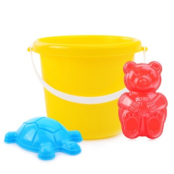 Комплект для песка "Мини" (ведёрко, 2 формочки)