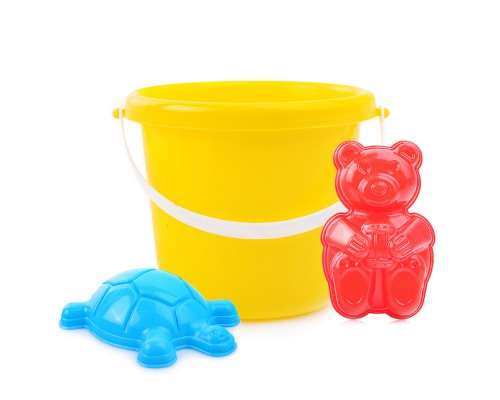Комплект для песка "Мини" (ведёрко, 2 формочки)