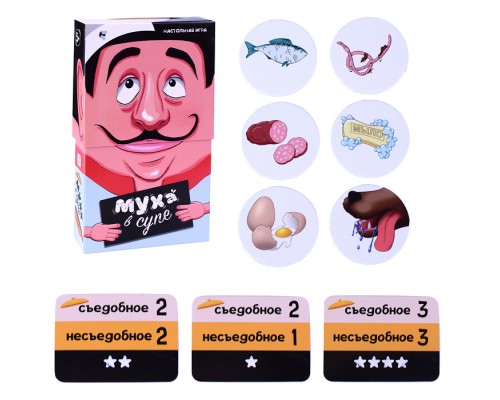 Игра настольная. Серия Забавные игры. Муха в супе.