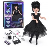 Модная кукла Glam Divas Вэнди с аксессуарами, черное платье 25 см.