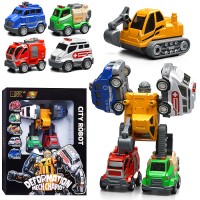 Робот "Городской страж" трансформирующийся, в коробке