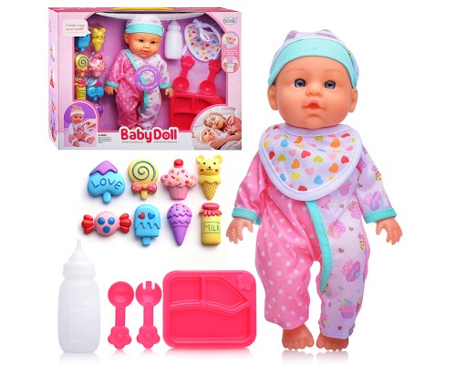 Пупс "Аня" (пьет, писает) с аксессуарами, в коробке