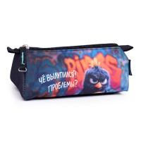 Пенал школьный "Опасный птенец" без наполнения, 20х8,5х6,5 см, полиэстер