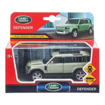 Модель металл Land Rover Defender, 11 см, двери, инерция