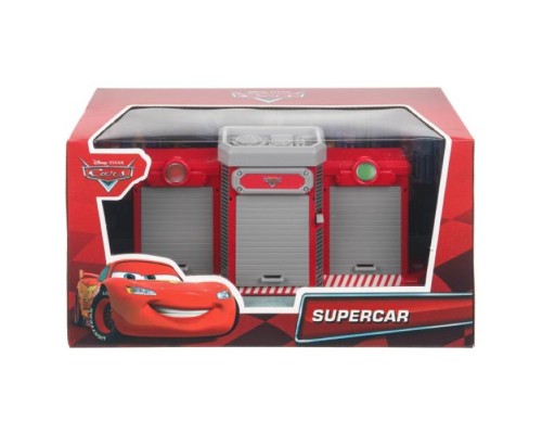 Игрушка пластик ворота+1 машинка, Тачки