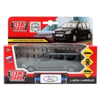 Машина металл Lada Largus длина 12 см, двери, багаж, инерц,