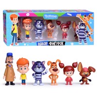 Набор из 6 фигурок "Простоквашино" в коробке с окном