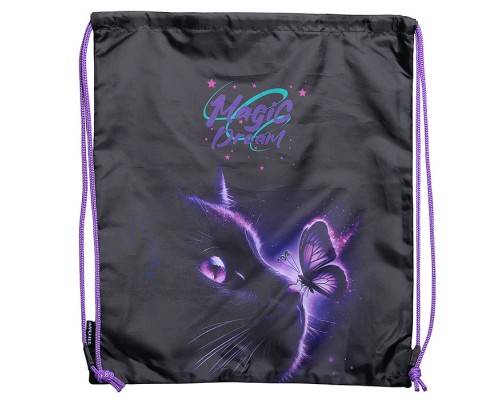 Сумка для сменной обуви "Magic Dream" 38x43 см, влагонепроницаемый полиэстер, 1 отделение, на веревочной завязке, с текстильными ручками, полноцветная печать