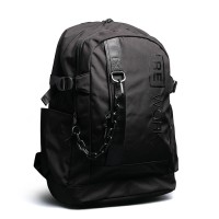 Рюкзак "Re work" подростковый 44x31x18 см (18 л) 500 г, плотный износостойкий нейлон с водоотталкивающей пропиткой, 2 отделения на молнии (одно с уплотненным отделением для ноутбука до 15 дюймов и книг, второе - с карманом на молнии и органайзер