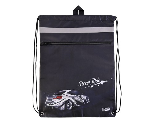 Мешок для обуви "Белая машина" 1 отделение, 36x48 см, полиэстер