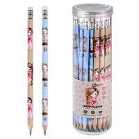 Карандаш чернографитный "Маленькие модницы" HB