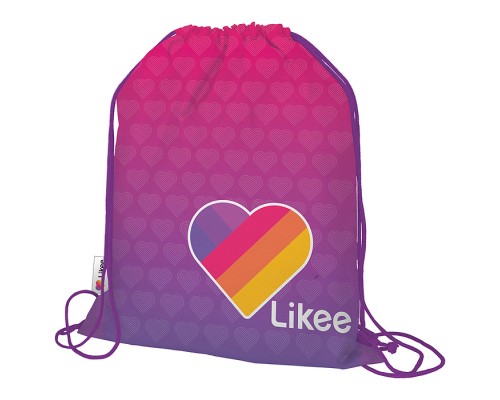 Мешок для переноски обуви "Likee" Размер 43 х 34 х 1 см.