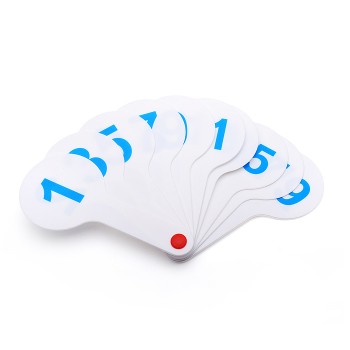 Касса-веер "Цифры" цифры до 20, 1 веер в упаковке