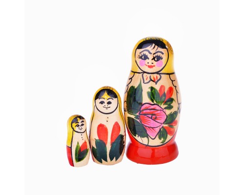 Матрешка 3 в 1 "Семеновская"