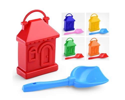 Набор формочка (домик)+совочек
