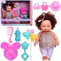 Кукла с акесессуарами "Юная модница" звук, в коробке