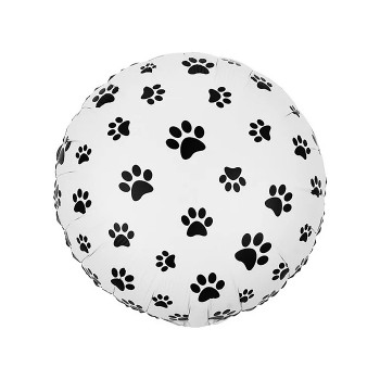 Шар (18''/46 см) Круг, Лапки, 1 шт. в уп. (цв.этик.)