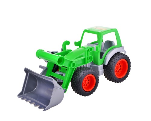 Фермер-техник, трактор-погрузчик (в сеточке)