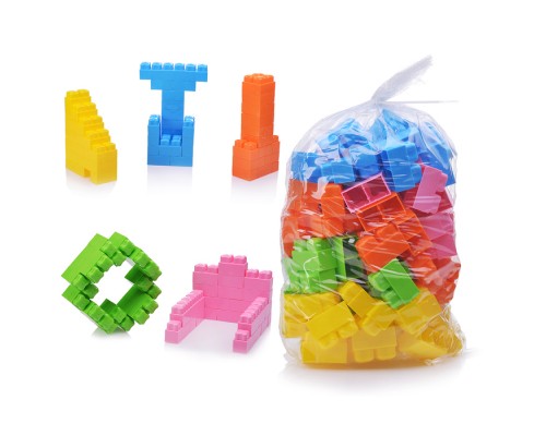 Конструктор "Малютка" (120 элементов) (в пакете)