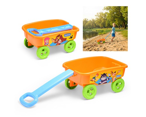 Тележка с ручкой "Простоквашино" в сетке