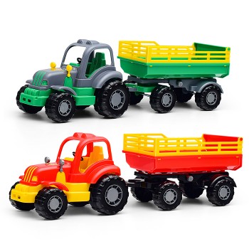 Трактор с прицепом №2 "Крепыш"