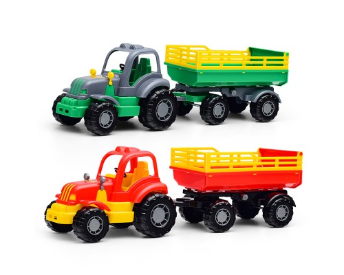 Трактор с прицепом №2 "Крепыш"