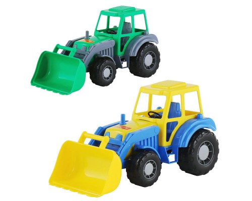 Алтай, трактор-погрузчик