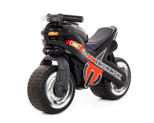 Каталка-мотоцикл "МХ" (чёрная)