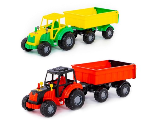 Мастер, трактор с прицепом №1