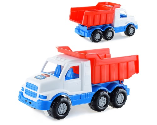 Автомобиль-самосвал "Гоша" (бело-синий)