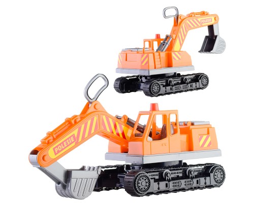 Гусеничный экскаватор "Монолит" (в сеточке)