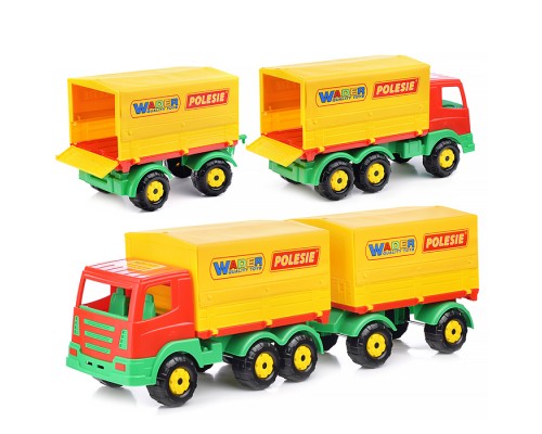 Престиж, автомобиль бортовой тентовый с прицепом