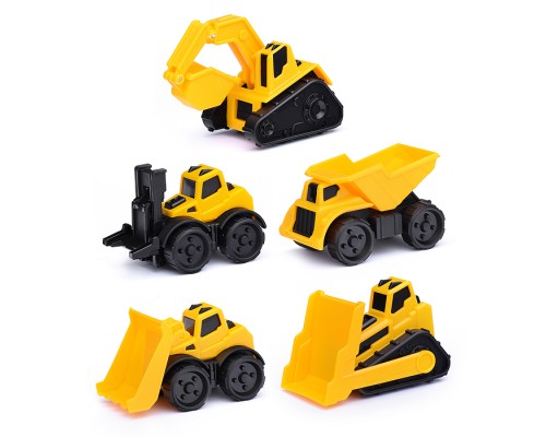 Набор спецтехники-мини (5 шт) в пакете