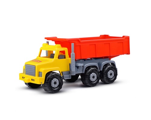 Автомобиль-самосвал "Супергигант" (жёлто-красный)