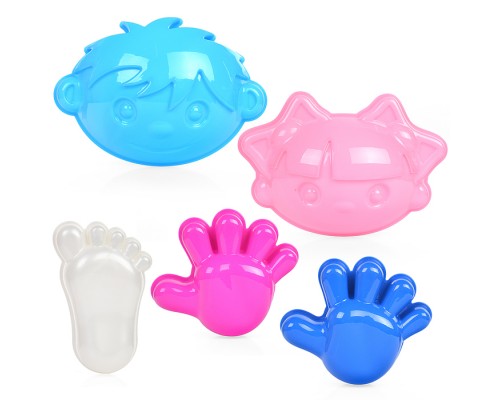 Формочки "Девочка + ручка, ножка"