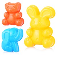 Формочки "Зайка, медведь, слоник"