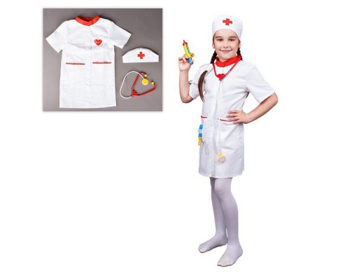 Набор "Доктор" 3 предмета (красный)