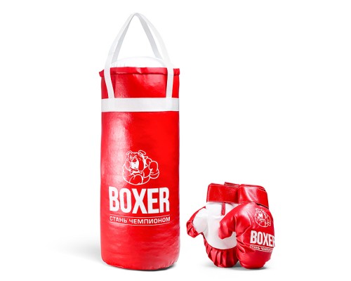 Боксерский набор №4 60см (красный)