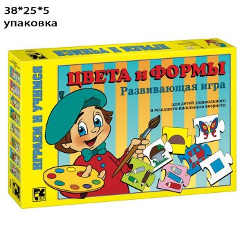 Настольная игра "Цвета и формы"