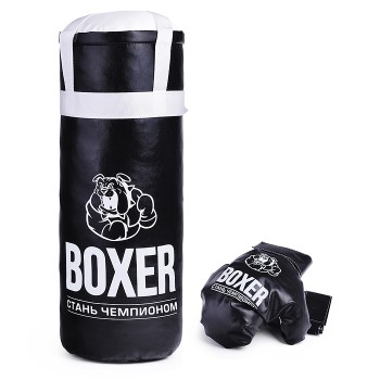 Боксёрский набор №4 60см (черный)