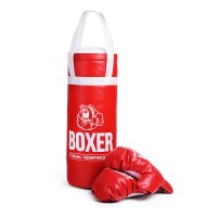 Боксерский набор №2 40см (красный)