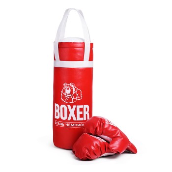 Боксерский набор №2 40см (красный)