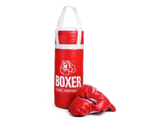 Боксерский набор №2 40см (красный)