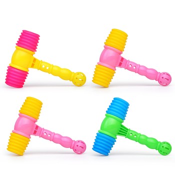 Молоток - стучалка "Стуко‑дром" 17 см., в пакете