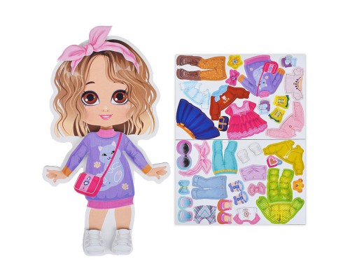 Игра магнитная "Одевашки. Модная девчонка. Ксюша"